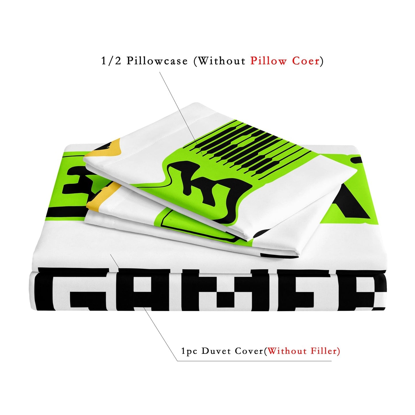 GamerGlow - Children's Duvet Cover Bedding Set