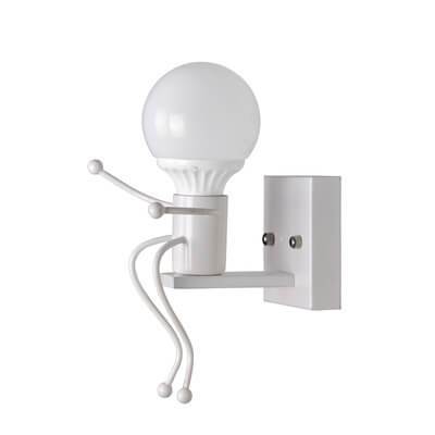 ArtiVillain - Blacksmith's iron wall lamp with 1 light