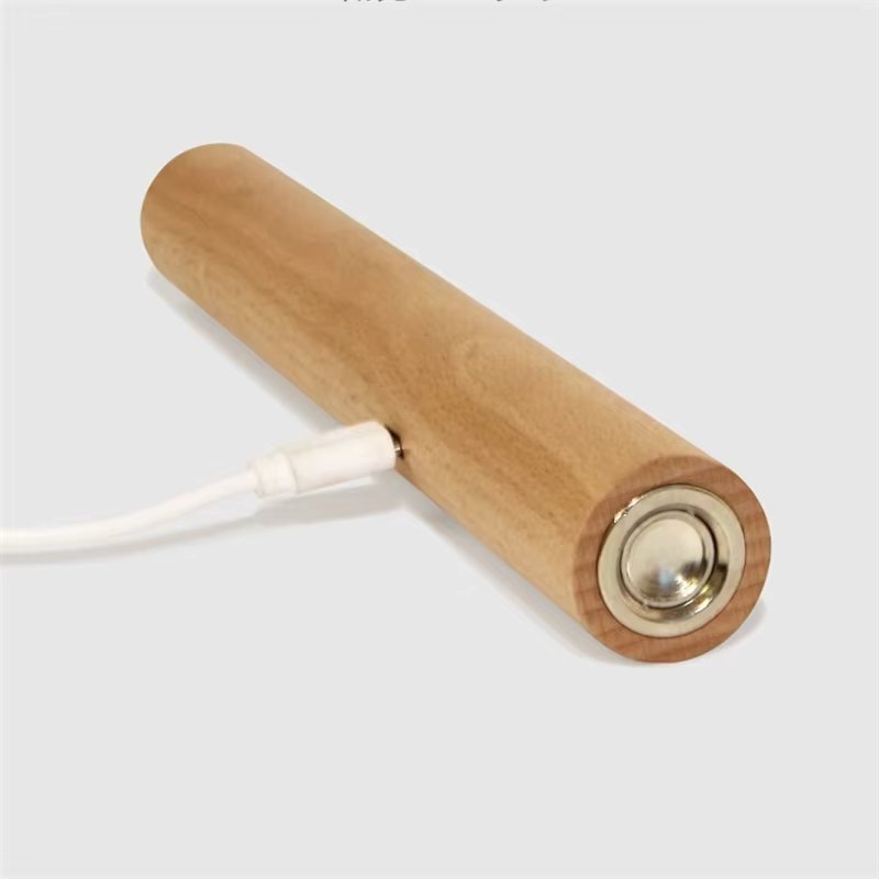 WoodGlow - Rechargeable Wooden Wall Lamp