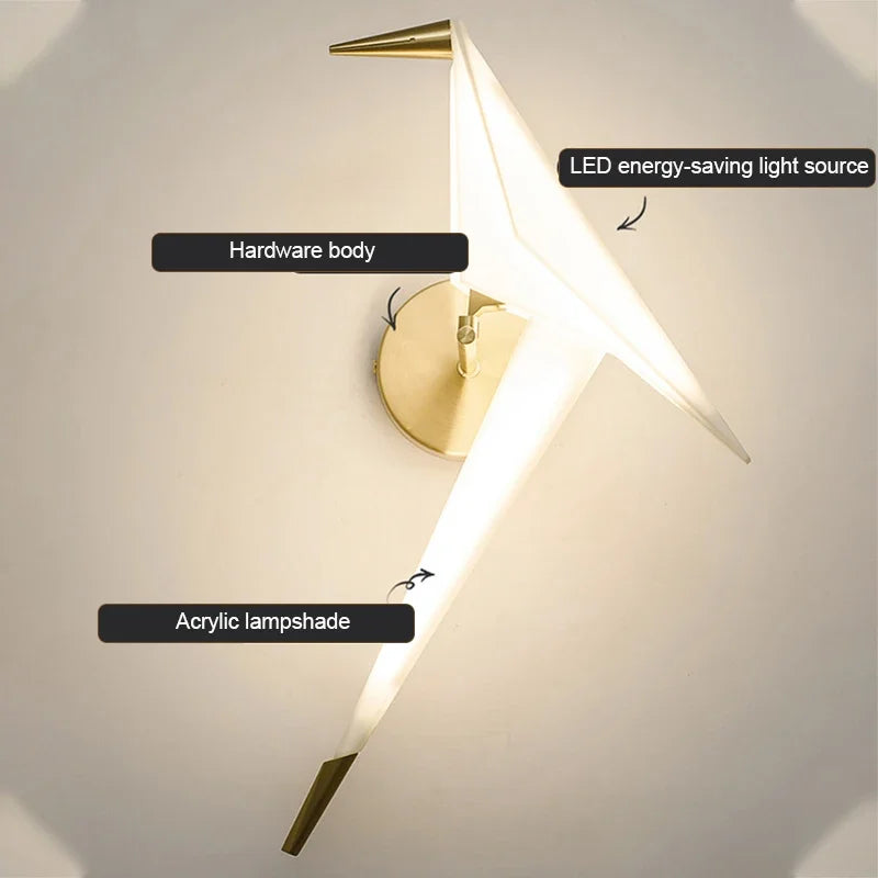 EliteGlow - Papieren Waterkraan Wandlantaarns