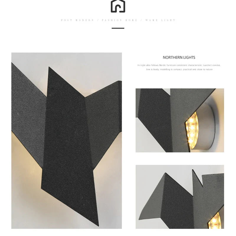 AvianAura - Norwegian Kingfisher Wall Lamp