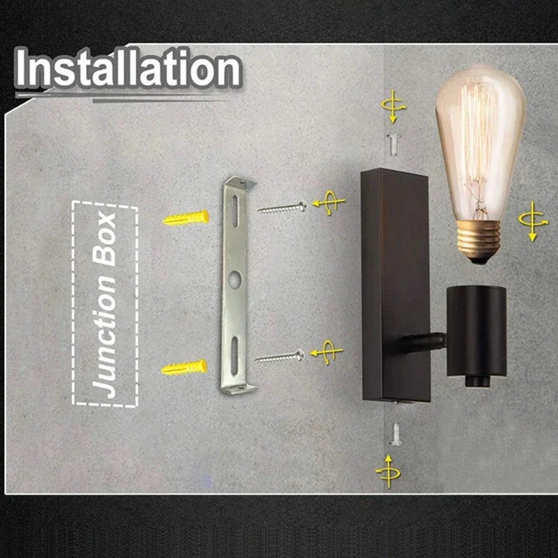 DownyLumina - Vintage Wall Lamp