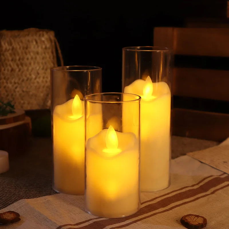 Auraflame - Flameless Electric Candles Made of Acrylic