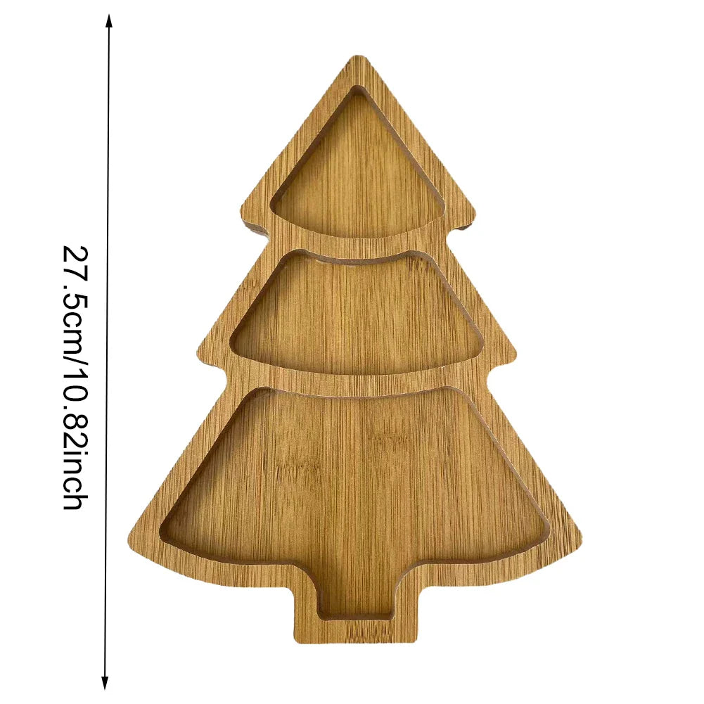 Festin - Wooden Christmas Tree Serving Board
