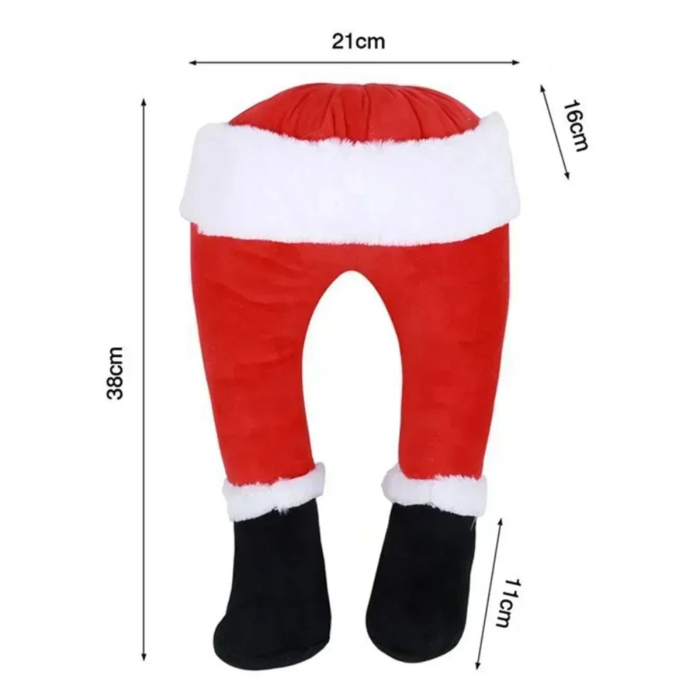 Santa Legs - Christmas decoration with Santa's legs