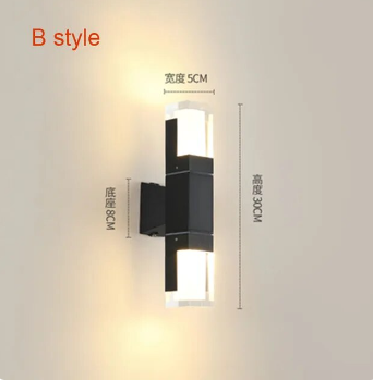 Motion Sensor Wall Lamp