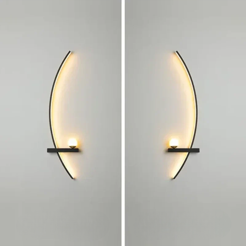 ElysianElegance - LED Wall Lamp with Remote Control