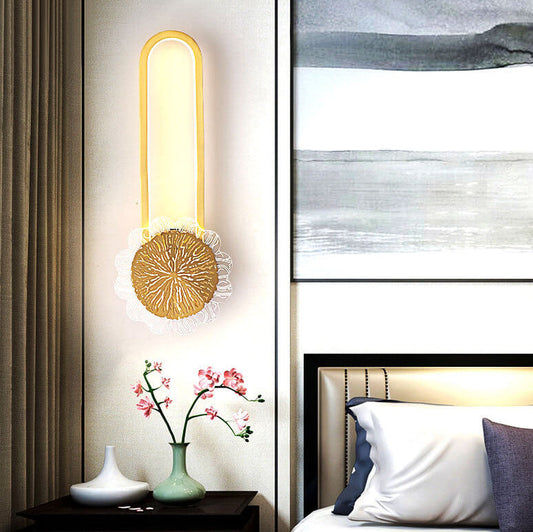 LightGold - Industrial Copper LED Wall Lamp 