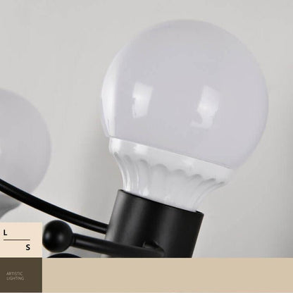 ArtiVillain - Blacksmith's iron wall lamp with 1 light 