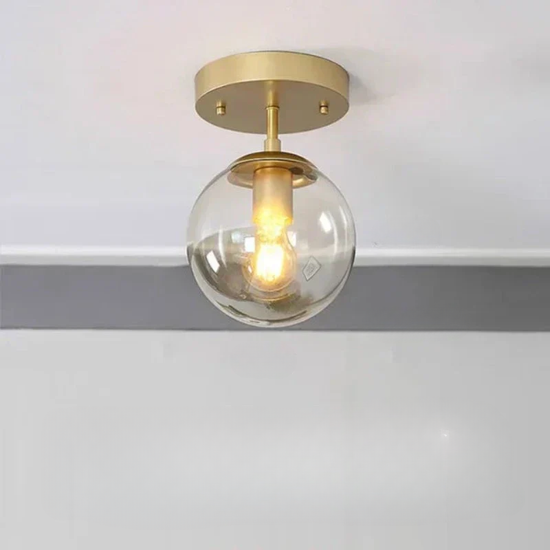 GlobeLumi - Modern Glass Ceiling Lamp