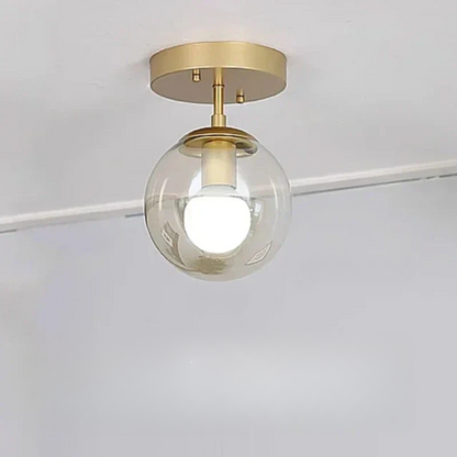 GlobeLumi - Modern Glass Ceiling Lamp