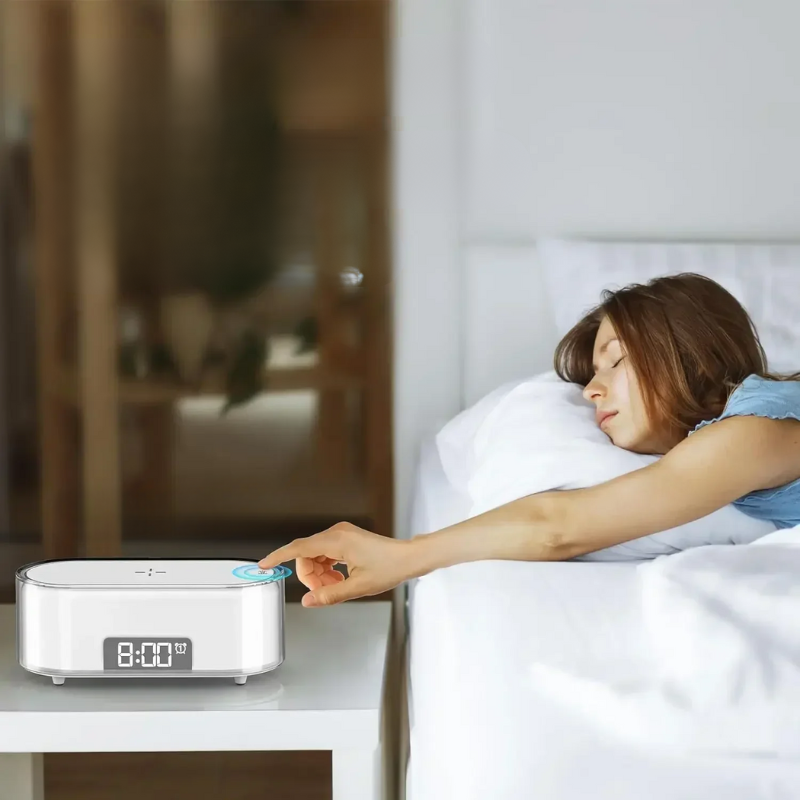 Wakening - Wireless Charging Station 15W with LED Alarm Clock