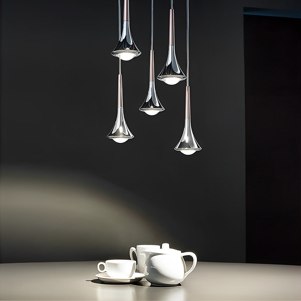 Nordic Pendant Lamp in the Shape of a Water Drop - 1 Light