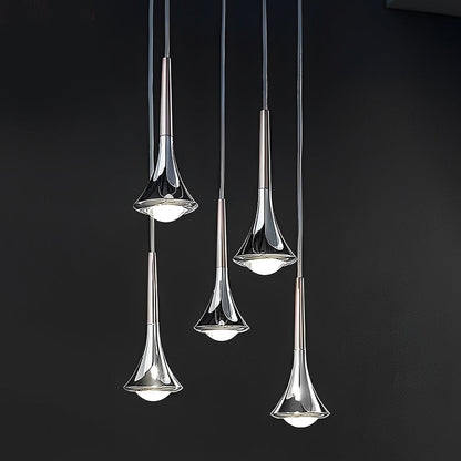 Nordic Pendant Lamp in the Shape of a Water Drop - 1 Light
