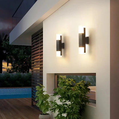 UrbanGlow - Aluminum-Acrylic Minimalist LED Wall Lamp