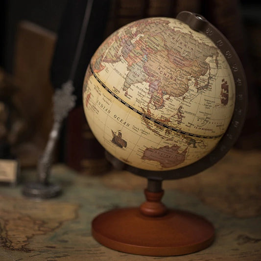 Vintage Wooden World Map | Unique Wall Decoration