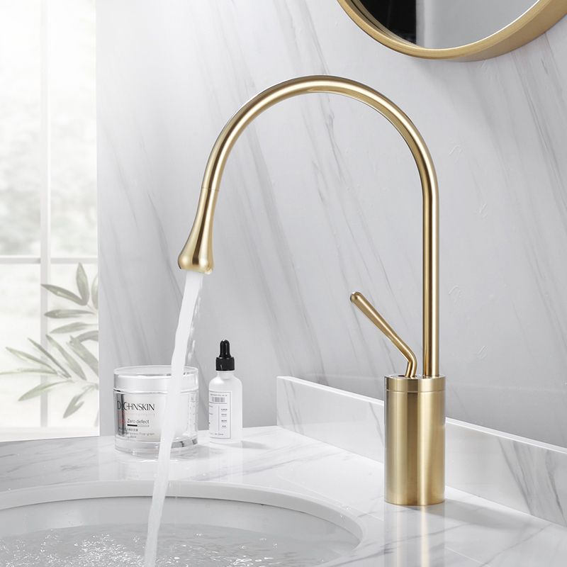 Tropfen Style Basin Faucet Bathroom Swivel Waterfall Faucet