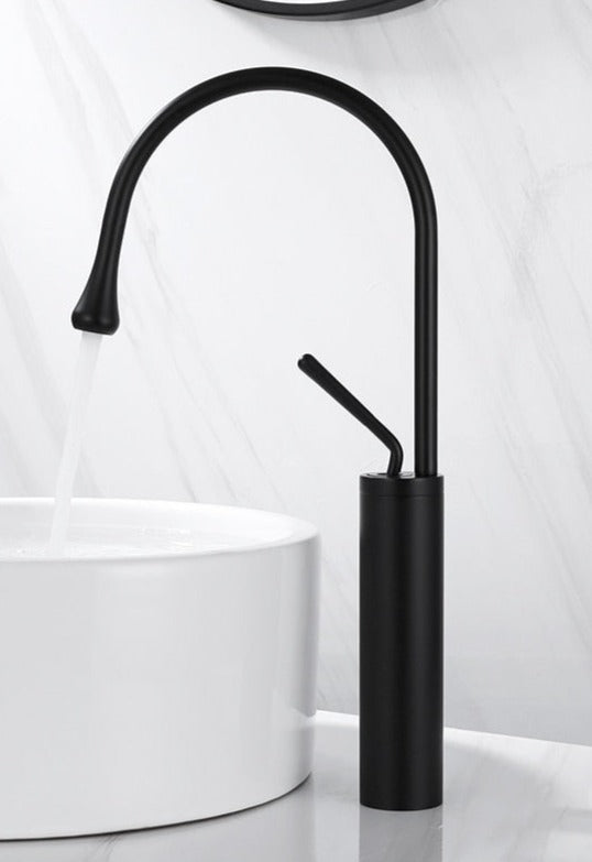 Tropfen Style Basin Faucet Bathroom Swivel Waterfall Faucet