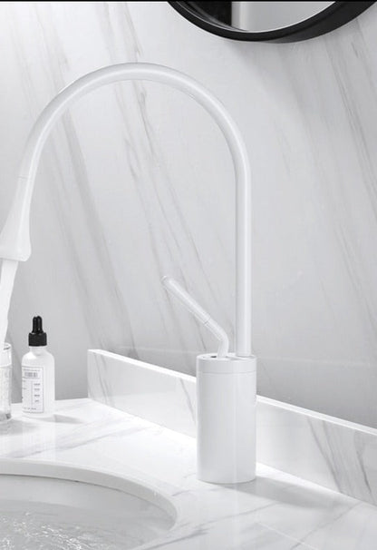 Tropfen Style Basin Faucet Bathroom Swivel Waterfall Faucet