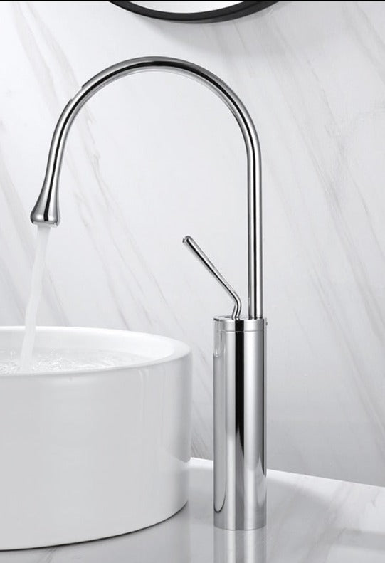 Tropfen Style Basin Faucet Bathroom Swivel Waterfall Faucet