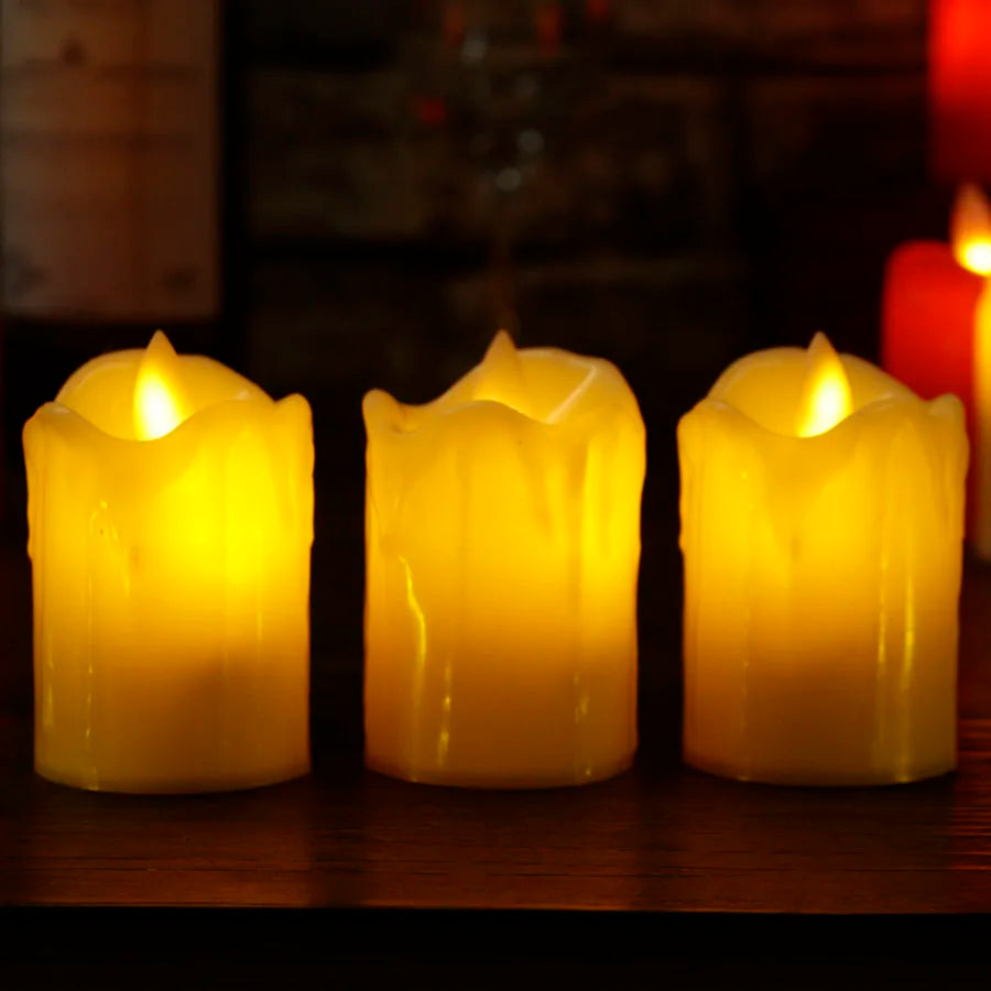 Flameless Fiesta - Flameless LED Candles for Birthdays and Parties 