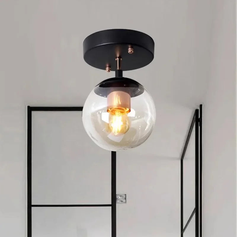 GlobeLumi - Modern Glass Ceiling Lamp