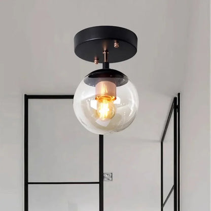 GlobeLumi - Modern Glass Ceiling Lamp