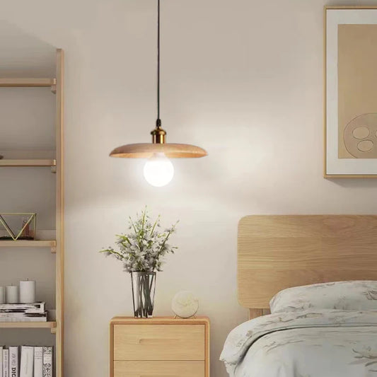 NordicNimbus - Scandinavian Wooden Pendant Lamp 