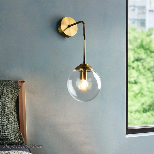 ClearVue - Modern Glass Wall Lamp 
