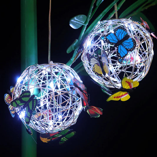 ButterBright - Hanging Solar Lamp Butterfly