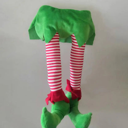 Elfie Legs - Rag Thumb Legs for Christmas Decorations 