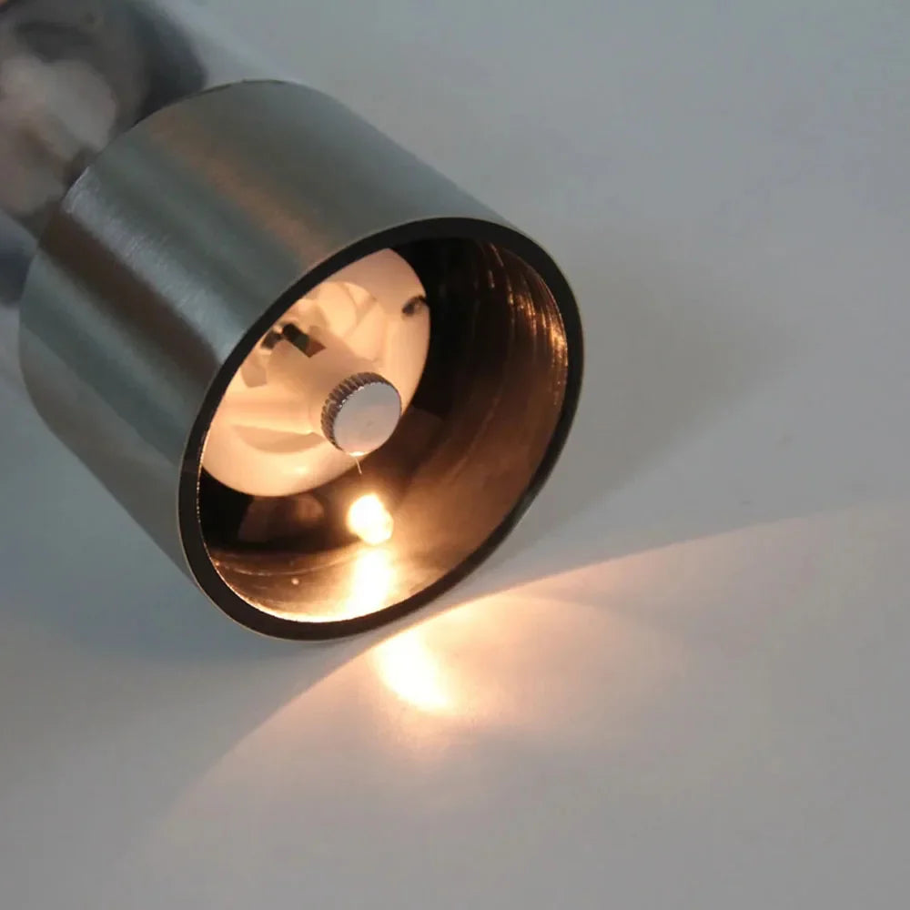 PeperMeester - Electric Pepper Mill with Adjustable Fineness 