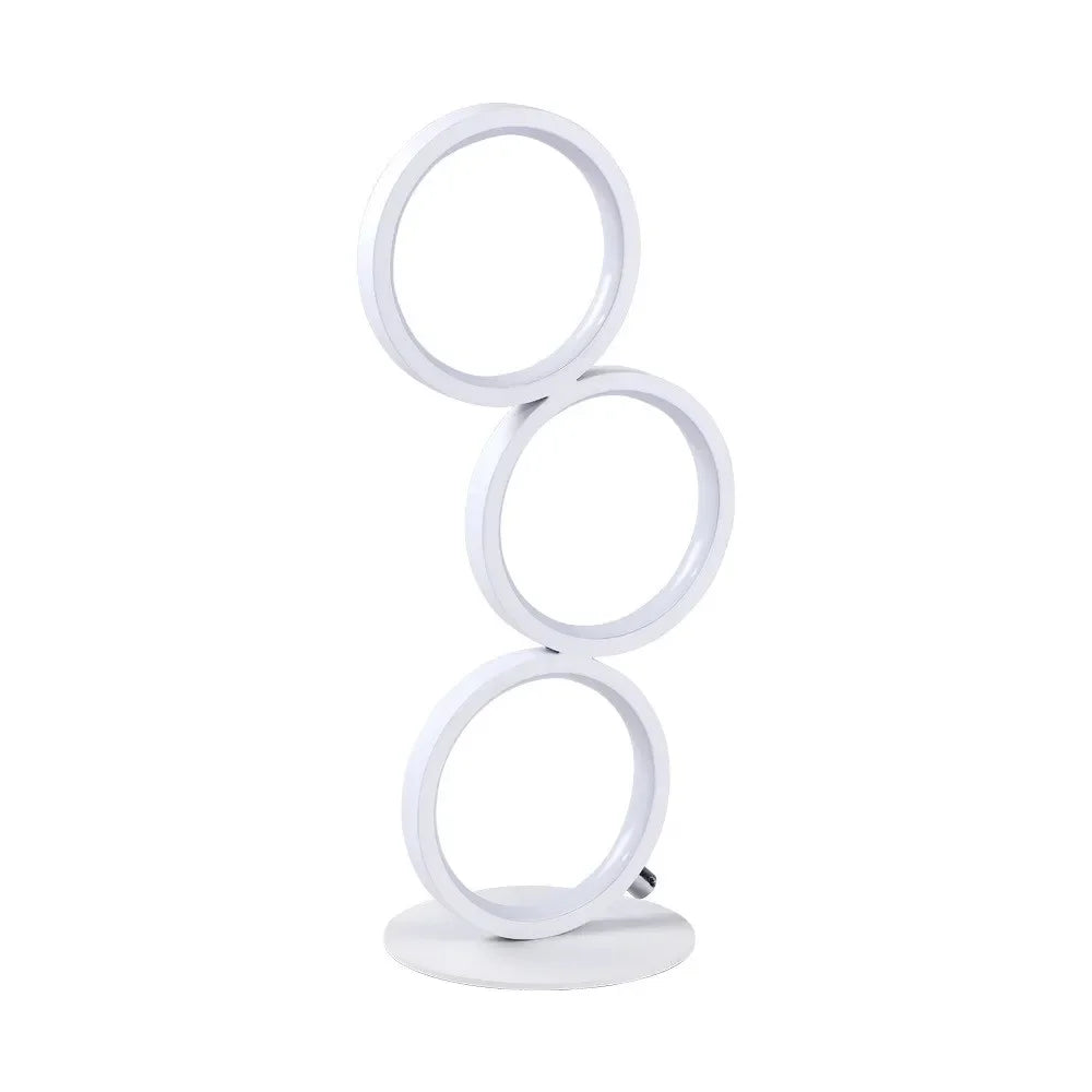 TricolorLuxe - Elegant Reading Lamp with Soft Light