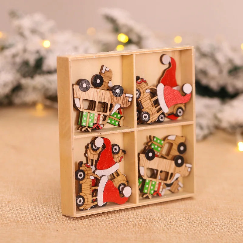 GnomeOrnaments – Festive Wooden Hanging Decorations 