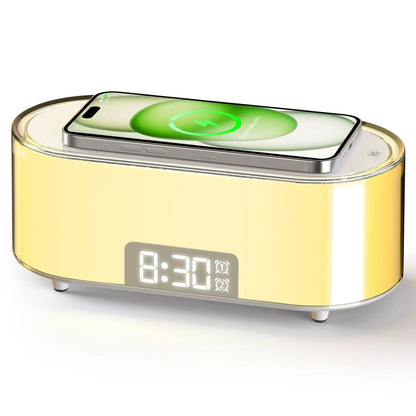 Wakening - Wireless Charging Station 15W with LED Alarm Clock