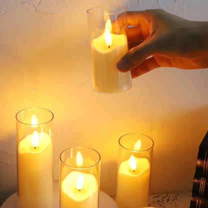 Auraflame - Flameless Electric Candles Made of Acrylic 