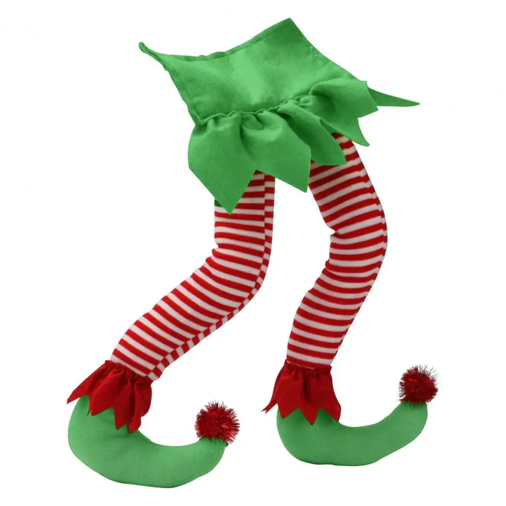 Elfie Legs - Rag Thumb Legs for Christmas Decorations 