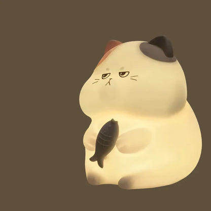 KittyGlow - Cute Wireless Night Light with Color Modes