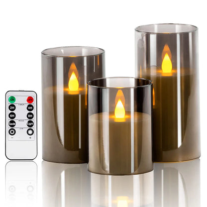 Candleset Lux - Set van Flikkerende LED Kaarsen voor Decoratie