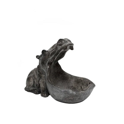 HippoHaven - Decorative Hippopotamus Figure