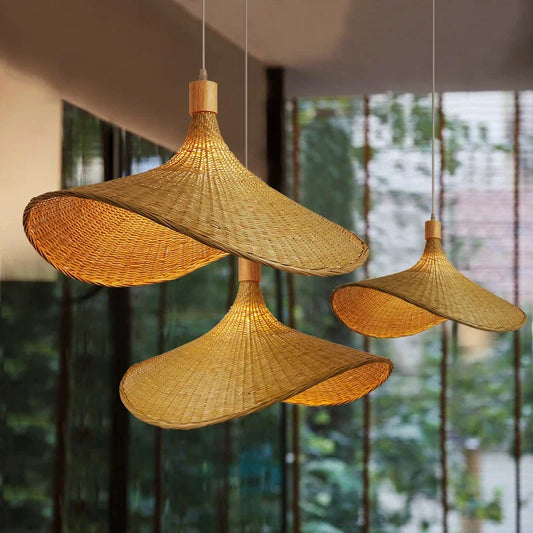 EcoLoom - Bamboo Braided Pendant Lamp