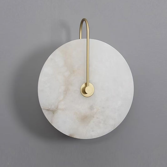 LED Wall Lamp Alabaster - Timeless Elegance for Your Wall