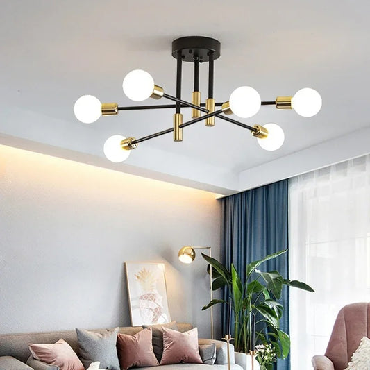 Modern LED Ceiling Light Chandelier – Minimalist Elegant for Any Space