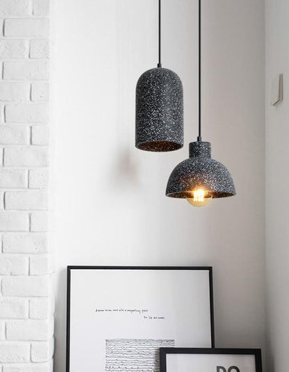Lumina - Stylish Zement Pendant Lamps for an Industrial Interior 